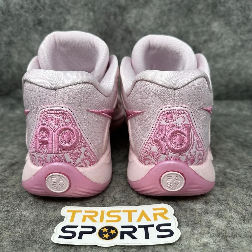Nike KD 17 Aunt Pearl Basketball Shoes Mens Size 13 Pink Foam FZ1518-600